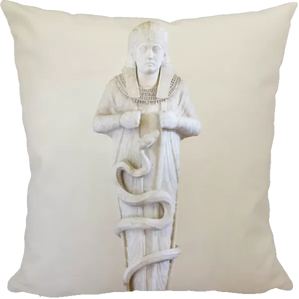 Statue of Osiris Chronocrator, Sciarra collection, lunense marble, National Roman Museum, Palazzo Altemps, Rome, Italy