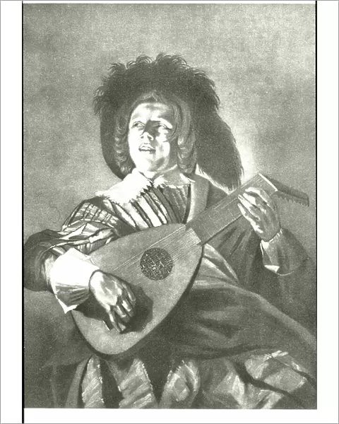 Lute Player (engraving)