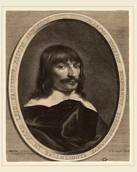 Jonas Suyderhoff after Pieter Dubordieu (Dutch, c. 1613-1686), Marcus-Zuerius Boxhorn