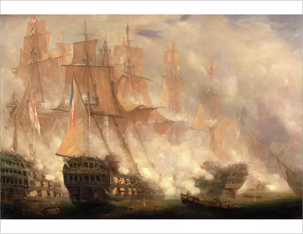 The Battle of Trafalgar, John Christian Schetky, 1778-1874, British