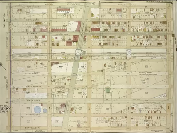 Brooklyn, Vol. 6, Double Page Plate No. 9; Part of Ward 30, Section 17; Map bounded