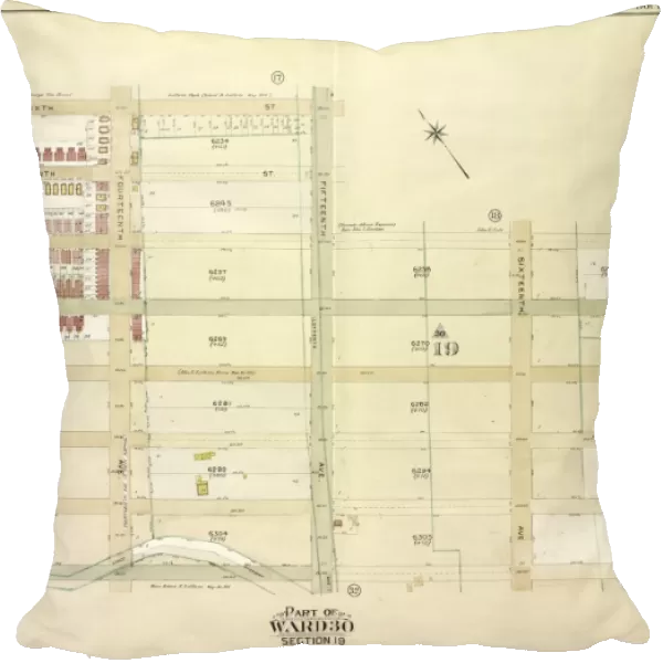 Brooklyn, Vol. 6, Double Page Plate No. 23; Part of Ward 30, Section 19; Map bounded