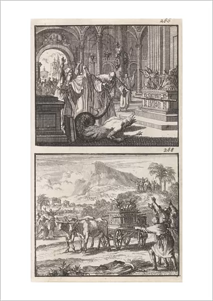 Ark of the Covenant in the temple of Dagon, Return of the Ark of the Covenant, Jan Luyken