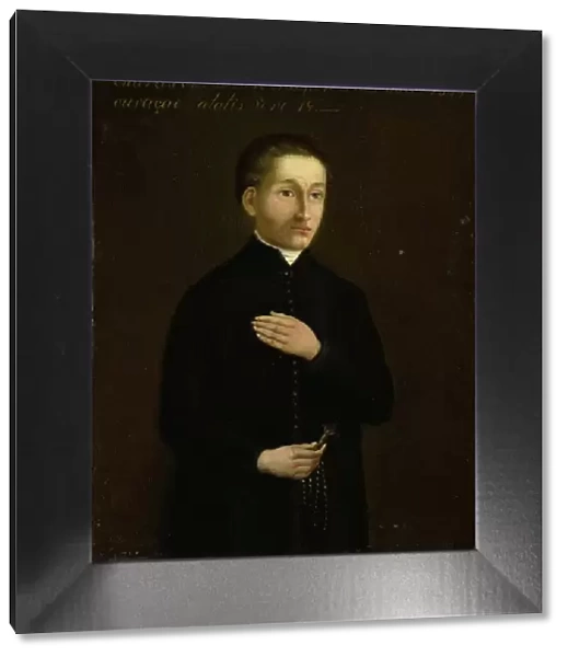 Portrait of Charles van der Meulen, Missionary to Curacao, Anonymous, 1844 - 1849