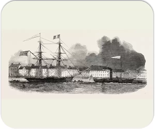 Departure of the Renewed Branch Expedition in Search of Sir John Franklin, the Prince