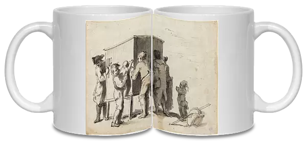 Pietro Antonio Novelli (Italian, 1729 - 1804), The Peep-Show, c