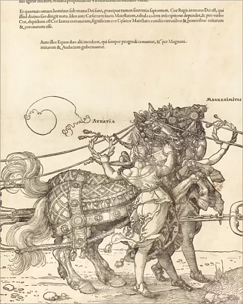 Albrecht DaOErer (German, 1471 - 1528), The Triumphal Chariot of Maximilian I (The