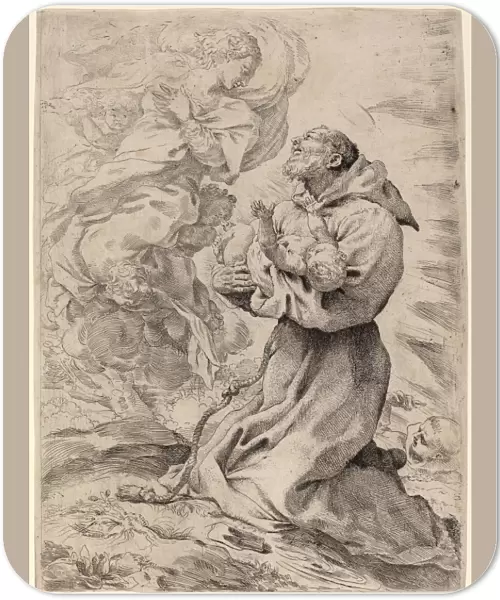 Pietro Faccini (Italian, probably c. 1562 - 1602), Saint Francis with the Christ Child