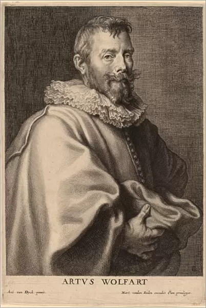 Cornelis Galle I after Sir Anthony van Dyck (Flemish, 1576 - 1650), Artus Wolfart