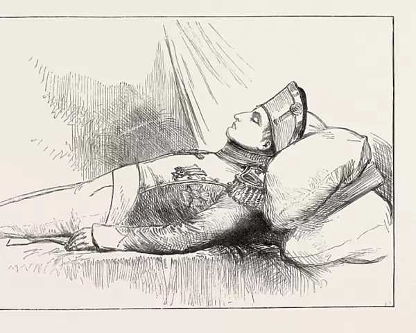 Napoleon I. May 5, 1821, Aged 52, St. Helena, Two Days after his Death