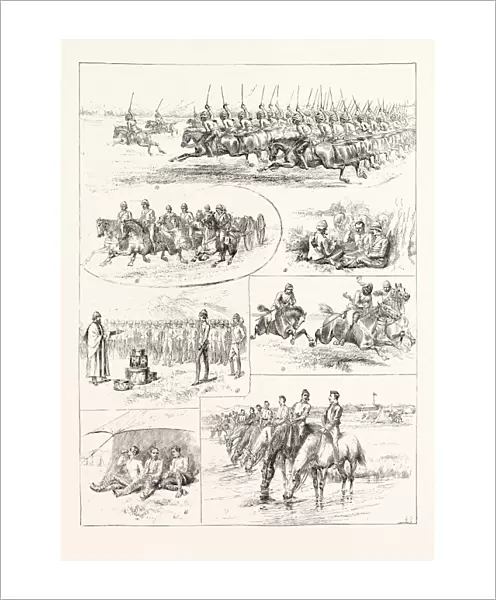 Cavalry Manoeuvres of the Bangalore Division, Madras Presidency, India: 1