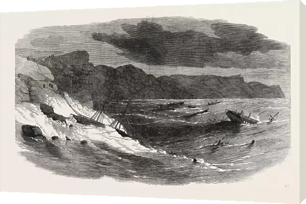 The Storm in the Crimea: Storm in Balaclava Bay, 1854