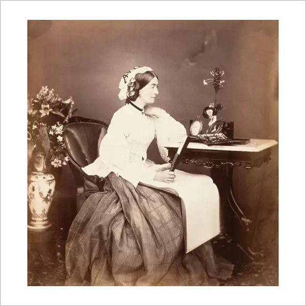 Countess Canning Calcutta 1861 Albumen silver print