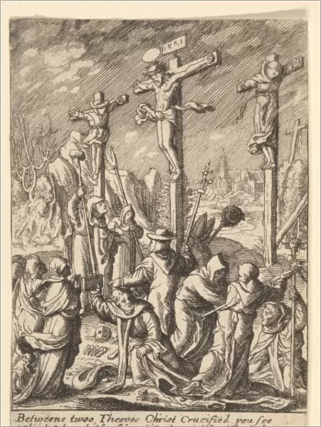 Crucifixion 1625-77 Etching state Sheet 3 9  /  16