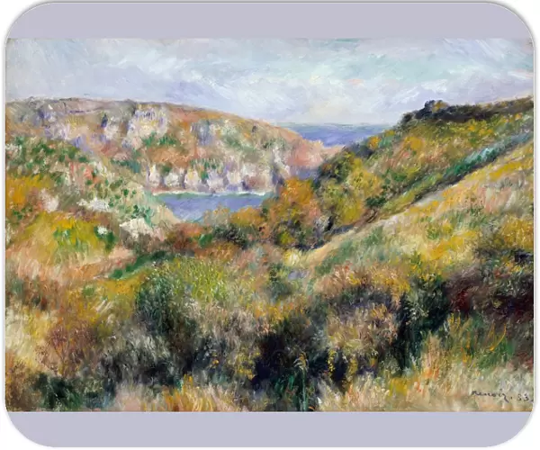 Hills Bay Moulin Huet Guernsey 1883 Oil canvas