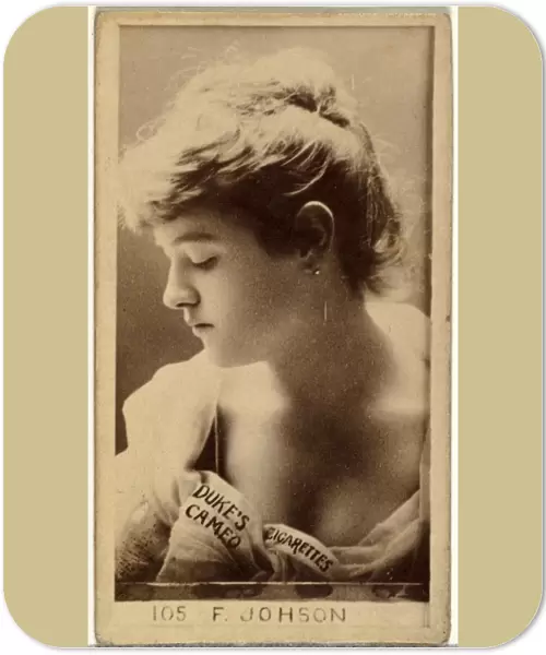 Drawings Prints, Photograph, F. Johnson, Actors, Actresses, series, Duke, Sons, &, Co