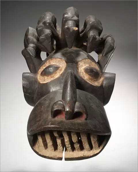 Helmet Mask early 1900s Equatorial Africa Cameroon