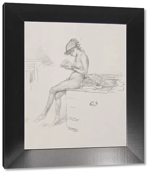 Little Nude Model Reading 1890 James McNeill Whistler