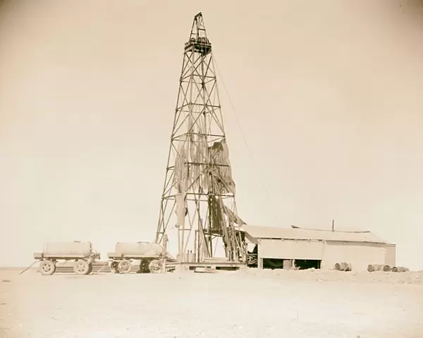 Beersheba District Drilling water 1934 Israel