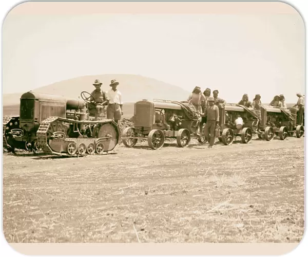 I. P. C Iraq Petroleum Company Convoy tractors