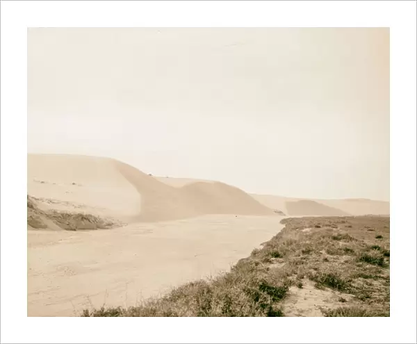 Beersheba District Waves sand dunes encroaching