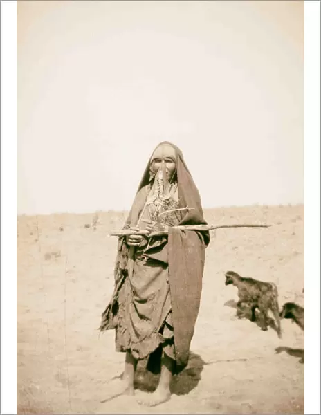 Costumes characters Bedouin shepherdess Beersheba