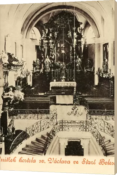 Church Saint Wenceslaus Stara Boleslav 1899