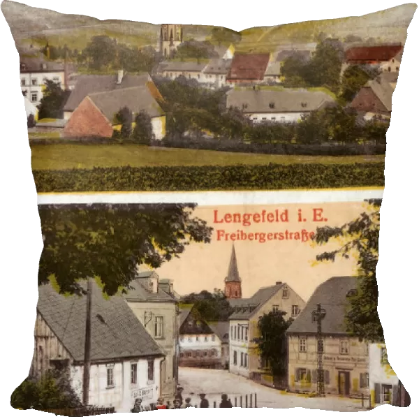 Buildings Erzgebirgskreis Churches Pockau-Lengefeld