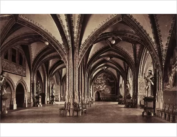 Interior views Albrechtsburg Rooms Germany 1919