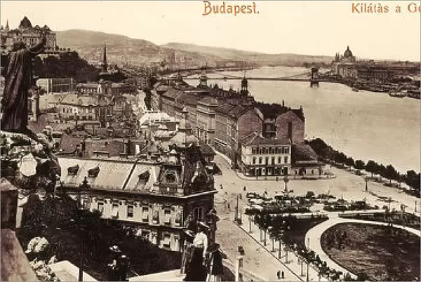 Steamships Hungary Danube Budapest Historical photographs