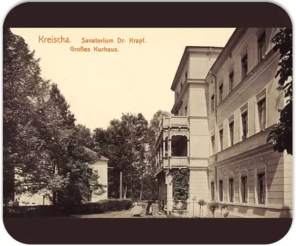 Spa buildings Saxony Kreischa 1912 Landkreis Sachsische Schweiz-Osterzgebirge