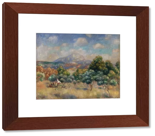 Pierre-Auguste Renoir Montagne Sainte-Victoire