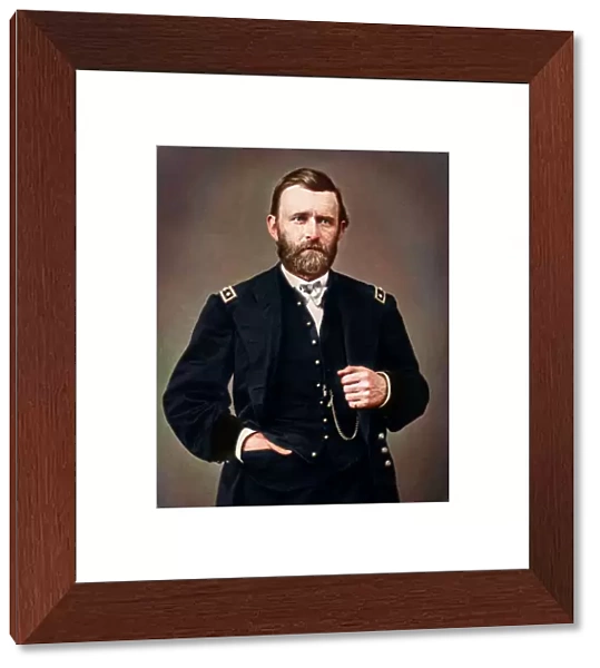 General Ulysses S. Grant amid his service during The American Civil War