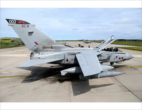 Tornado GR4 of the Royal Air Force at RAF Lossiemouth