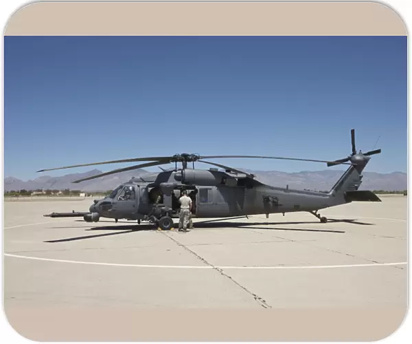 HH-60G Pave Hawk with pararescuemen