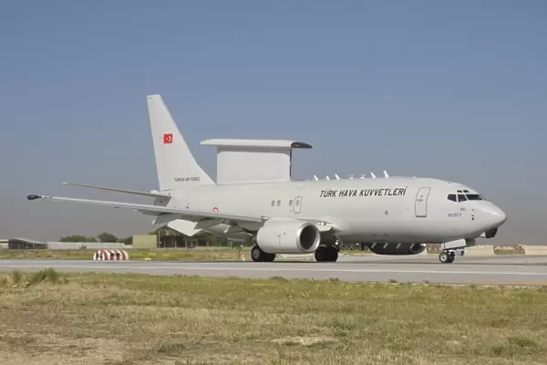 A Boeing 737 AEW&C of the Turkish Air Force