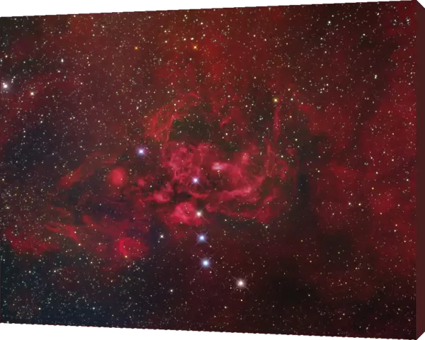 NGC 6357, the Lobster Nebula in Scorpius