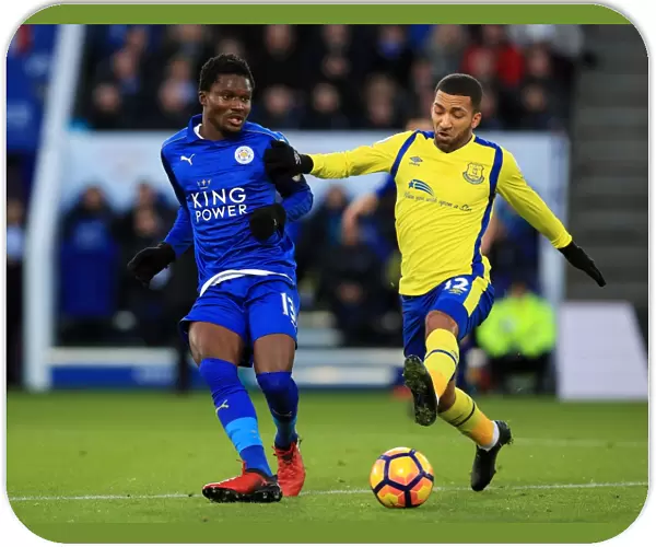 Battle for the Ball: Leicester City vs. Everton - Premier League