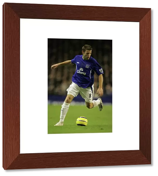 Everton's James Beattie in Action: Mastering the Ball