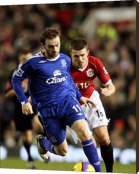 James McFadden vs. Michael Carrick: A Clash of Football Giants (Manchester United vs. Everton, 06 / 07 Season)