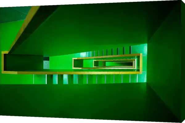 the green staircase