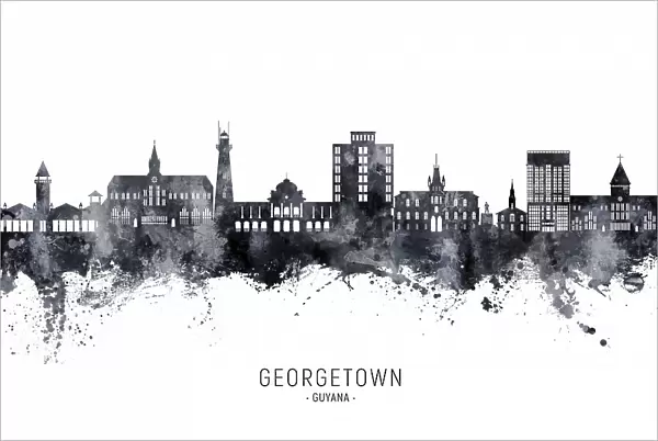 Georgetown Guyana Skyline