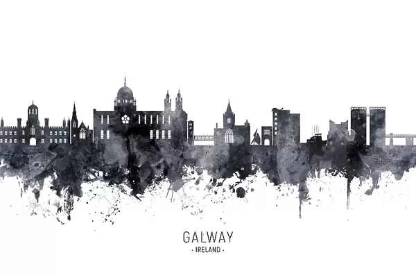 Galway Ireland Skyline