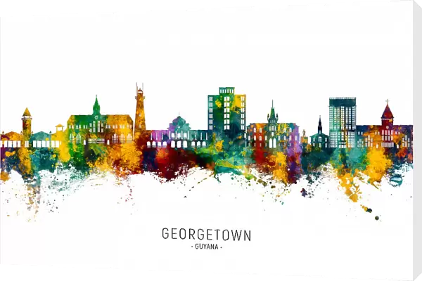 Georgetown Guyana Skyline