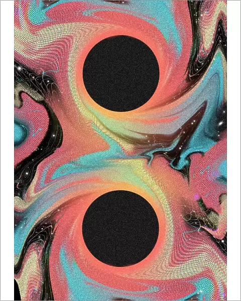 Psychedelic Black Hole