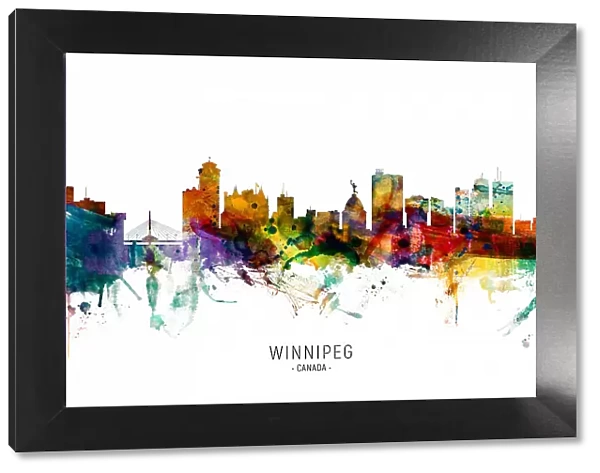 Winnipeg Canada Skyline