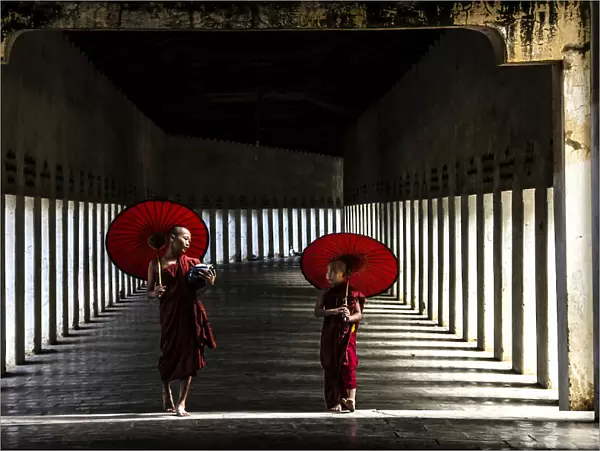 Two Monks Walking Home