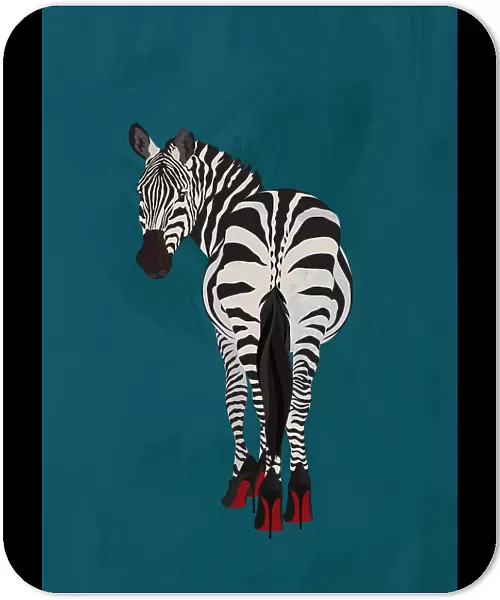 Zebra heels