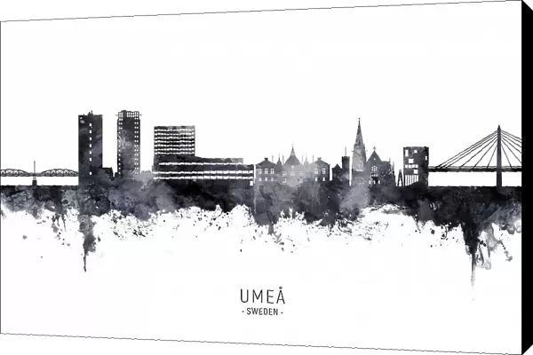 Umeå Sweden Skyline
