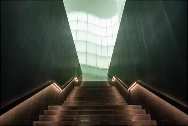 Atrium stairs